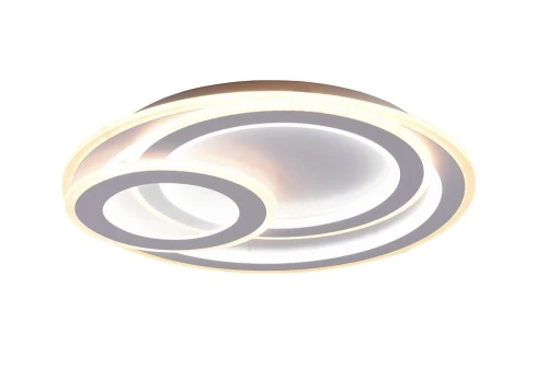 Lampa sufitowa MITA biały mat LED dim. 74W Starlight 2700-4000K-6000K Pilot Trio 62921033 | 4017807525113 noxbox lampynox www.lampynox.pl
