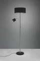Lampa podłogowa stojąca MOTEL nikiel mat | czarny E27 | E14 snake Trio 416900207 | 4017807541724 noxbox lampynox www.lampynox.pl