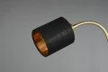 Lampa podłogowa stojąca MOTEL mosiądz mat | czarny E27 | E14 snake Trio 416900208 | 4017807541717 noxbox lampynox www.lampynox.pl