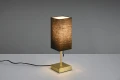 Lampka stołowa z ładowarką OLE mosiądz mat | czarny E27 gniazdo ładujące USB RL R51061008 | 4017807538595 noxbox lampynox www.lampynox.pl