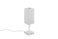 Lampka stołowa z ładowarką OLE biały mat | biały E27 gniazdo ładujące USB RL R51061031 | 4017807538663 noxbox lampynox www.lampynox.pl