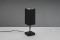 Lampka stołowa z ładowarką OLE czarny mat | czarny E27 gniazdo ładujące USB RL R51061032 | 4017807538632 noxbox lampynox www.lampynox.pl