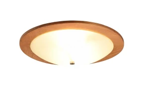 PALI brąz Ø32cm. 2xE27 Lampa sufitowa