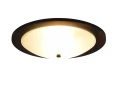 Lampa sufitowa PALI ciemny brąz Ø32cm. 2xE27 Trio 612600256 | 4017807526585 noxbox lampynox www.lampynox.pl