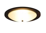 PALI ciemny brąz Ø32cm. 2xE27 Lampa sufitowa