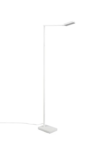 Lampa podłogowa stojąca PAVIA biały mat LED dim. 12W 2300+3000+4000K ściemnialna Trio 470310131 | 4017807523324 noxbox lampynox www.lampynox.pl