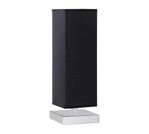 Lampka stołowa PIET II nikiel mat | czarny E14 Trio 591600102 | 4017807551198 noxbox lampynox www.lampynox.pl