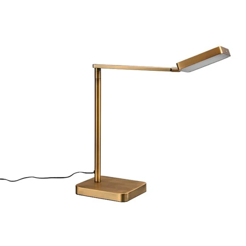 Lampa stołowa PAVIA patyna LED dim. 12W 2300+3000+4000K ściemnialna Trio 570310104 | 4017807523294 noxbox lampynox www.lampynox.pl