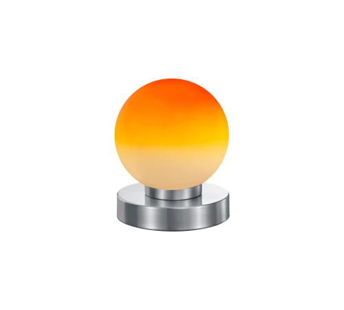 Lampka stołowa PRINZ II nikiel mat | pomarańczowy E14 RL R54011018 | 4017807551419 noxbox lampynox www.lampynox.pl
