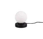 PRINZ II czarny mat | biały E14 Lampka stołowa