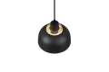 Lampa wisząca PUNCH czarny mat | złoty Ø18cm. E27 RL R30811032 | 4017807537406 noxbox lampynox www.lampynox.pl