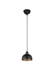 Lampa wisząca PUNCH czarny mat | złoty Ø18cm. E27 RL R30811032 | 4017807537406 noxbox lampynox www.lampynox.pl