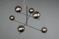 Lampa wisząca regulowana PURE antracyt 6xE14 Trio 302000642 | 4017807522761 noxbox lampynox www.lampynox.pl