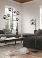 Lampa wisząca regulowana PURE antracyt 6xE14 Trio 302000642 | 4017807522761 noxbox lampynox www.lampynox.pl