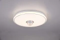 Lampa sufitowa RAVE biały Ø38cm. LED 3 step dim. 17W+1W RGB 3000K Pilot RL R65061100 | 4017807507454 noxbox lampynox www.lampynox.pl