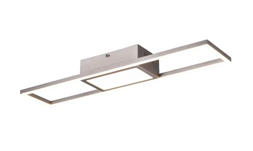 Lampa sufitowa ściemnialna RIGIDO nikiel mat LED dim. 22W 2700-4000-6000K Pilot RL R67172107 | 4017807538830 noxbox lampynox www.lampynox.pl
