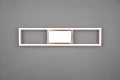 Lampa sufitowa ściemnialna RIGIDO nikiel mat LED dim. 22W 2700-4000-6000K Pilot RL R67172107 | 4017807538830 noxbox lampynox www.lampynox.pl
