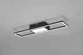 Lampa sufitowa ściemnialna RIGIDO czarny mat LED dim. 22W 2700-4000-6000K Pilot RL R67172132 | 4017807538816 noxbox lampynox www.lampynox.pl