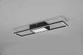 Lampa sufitowa ściemnialna RIGIDO czarny mat LED dim. 22W 2700-4000-6000K Pilot RL R67172132 | 4017807538816 noxbox lampynox www.lampynox.pl