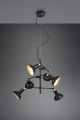 Lampa wisząca ROXIE czarny mat 6xE14 Trio 311900632 | 4017807536607 noxbox lampynox www.lampynox.pl
