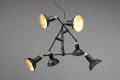 Lampa wisząca ROXIE czarny mat 6xE14 Trio 311900632 | 4017807536607 noxbox lampynox www.lampynox.pl