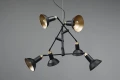Lampa wisząca ROXIE czarny mat 6xE14 Trio 311900632 | 4017807536607 noxbox lampynox www.lampynox.pl