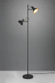 Lampa podłogowa stojąca ROXIE czarny mat 2xE14 Trio 411900232 | 4017807523058 noxbox lampynox www.lampynox.pl