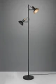 Lampa podłogowa stojąca ROXIE czarny mat 2xE14 Trio 411900232 | 4017807523058 noxbox lampynox www.lampynox.pl