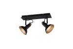 ROXIE czarny mat 2xE14 Spot