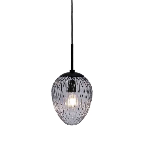 Lampa wisząca Woods Przydymiony szary ⌀20 E27 738717 | 5705639738717 noxbox lampynox www.lampynox.pl