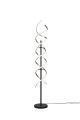 Lampa podłogowa ściemnialna SEQUENCE aluminium szczotkowane Dim. 32W 2300+3000+4000K Trio 441810205 | 4017807540765 noxbox lampynox www.lampynox.pl