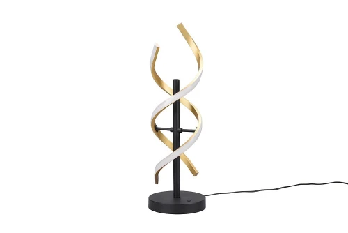 Lampa stołowa ściemnialna SEQUENCE mosiądz mat Dim. 20W 2300+3000+4000K Trio 541810208 | 4017807541762 noxbox lampynox www.lampynox.pl