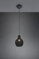 Lampa wisząca SPROUT czarny rattan Ø17cm. E14 RL R31291002 | 4017807541540 noxbox lampynox www.lampynox.pl