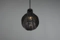 Lampa wisząca SPROUT czarny rattan Ø17cm. E14 RL R31291002 | 4017807541540 noxbox lampynox www.lampynox.pl