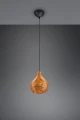 Lampa wisząca SPROUT brązowy rattan Ø17cm. E14 RL R31291036 | 4017807541526 noxbox lampynox www.lampynox.pl