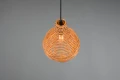 Lampa wisząca SPROUT brązowy rattan Ø17cm. E14 RL R31291036 | 4017807541526 noxbox lampynox www.lampynox.pl