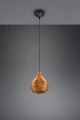 Lampa wisząca SPROUT brązowy rattan Ø17cm. E14 RL R31291036 | 4017807541526 noxbox lampynox www.lampynox.pl