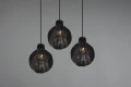 Lampa wisząca SPROUT czarny rattan Ø39cm. 3xE14 RL R31293302 | 4017807541588 noxbox lampynox www.lampynox.pl