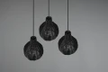 Lampa wisząca SPROUT czarny rattan Ø39cm. 3xE14 RL R31293302 | 4017807541588 noxbox lampynox www.lampynox.pl