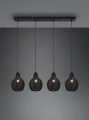 Lampa wisząca SPROUT czarny rattan 3xE14 RL R31294002 | 4017807541625 noxbox lampynox www.lampynox.pl