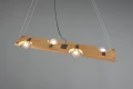 Lampa wisząca TAILOR brąz 4xE27 Trio 314300430 | 4017807538915 noxbox lampynox www.lampynox.pl