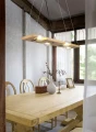 Lampa wisząca TAILOR brąz 4xE27 Trio 314300430 | 4017807538915 noxbox lampynox www.lampynox.pl