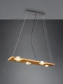 Lampa wisząca TAILOR brąz 4xE27 Trio 314300430 | 4017807538915 noxbox lampynox www.lampynox.pl