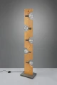 Lampa podłogowa stojąca TAILOR brąz 5xE27 Trio 414300530 | 4017807538861 noxbox lampynox www.lampynox.pl