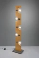 Lampa podłogowa stojąca TAILOR brąz 5xE27 Trio 414300530 | 4017807538861 noxbox lampynox www.lampynox.pl