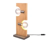 TAILOR brąz 2xE27 Lampa stołowa