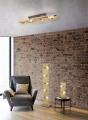 Lampa stołowa TAILOR brąz 2xE27 Trio 514300230 | 4017807538885 noxbox lampynox www.lampynox.pl