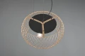 Lampa wisząca TAMIL mosiądz mat Ø50cm. 3xE27 Trio 311100308 | 4017807537826 noxbox lampynox www.lampynox.pl
