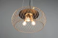 Lampa wisząca TAMIL mosiądz mat Ø50cm. 3xE27 Trio 311100308 | 4017807537826 noxbox lampynox www.lampynox.pl