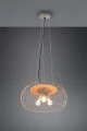 Lampa wisząca TAMIL nikiel antyczny Ø50cm. 3xE27 Trio 311100367 | 4017807537703 noxbox lampynox www.lampynox.pl
